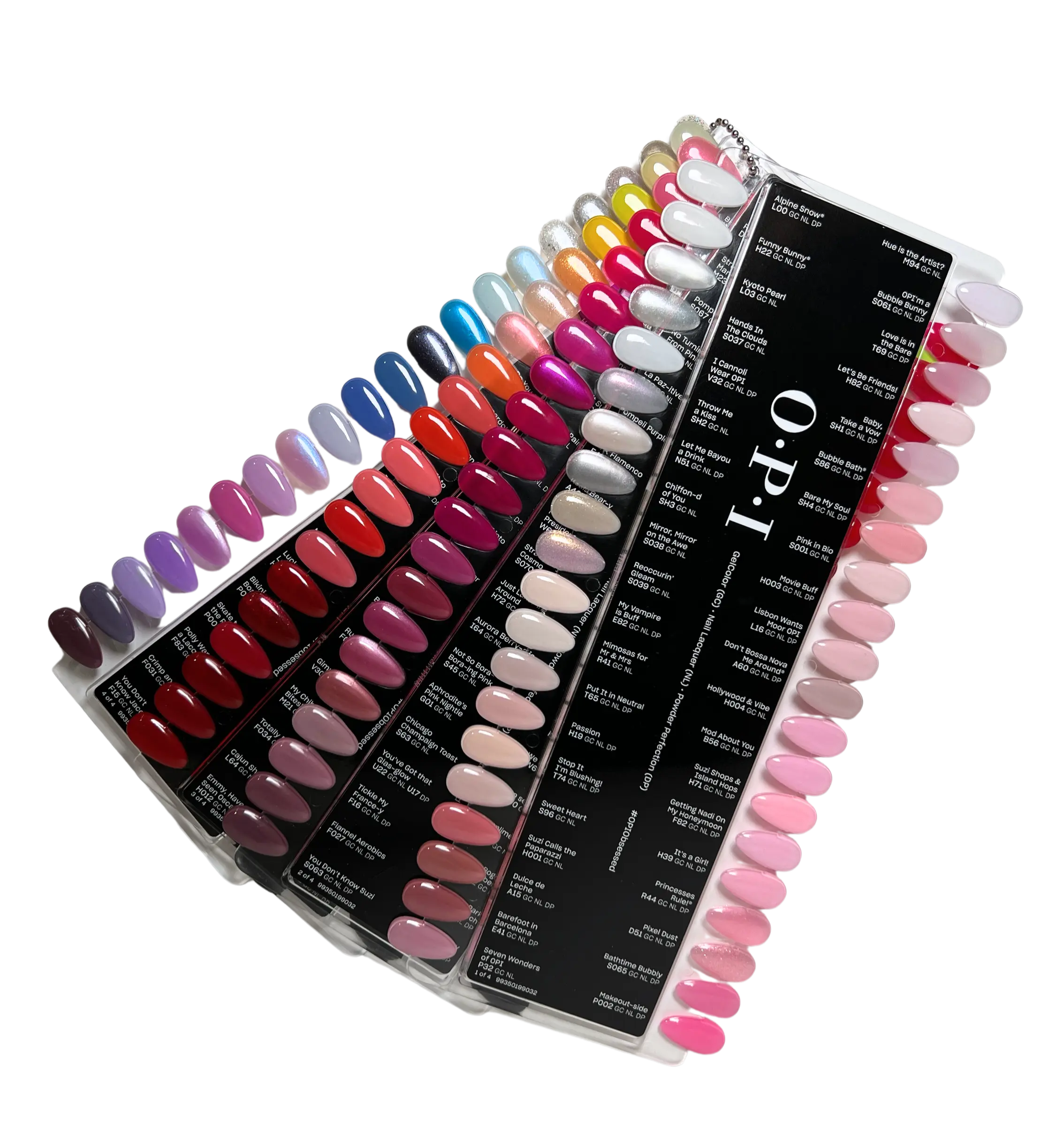 OPI Color Chart