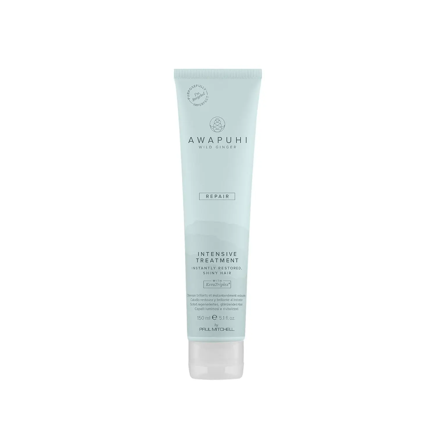 Awapuhi Wild Ginger by Paul Mitchell Intensive Treatment, Rebuilds + Repairs, For Dry, Damaged + Color-Treated Hair