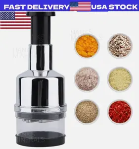 Vegetable Fruit Salad Hand Chopper Cutter Onion Garlic Food Slicer Dicer Peeler