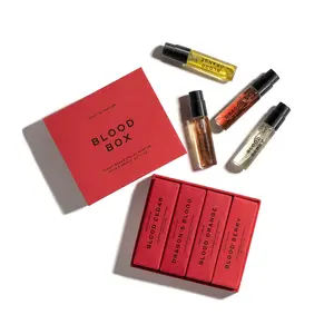 Blood Box 4 Piece Discovery Set - a Collection of Scents that Explore our Primal Connection to Nature