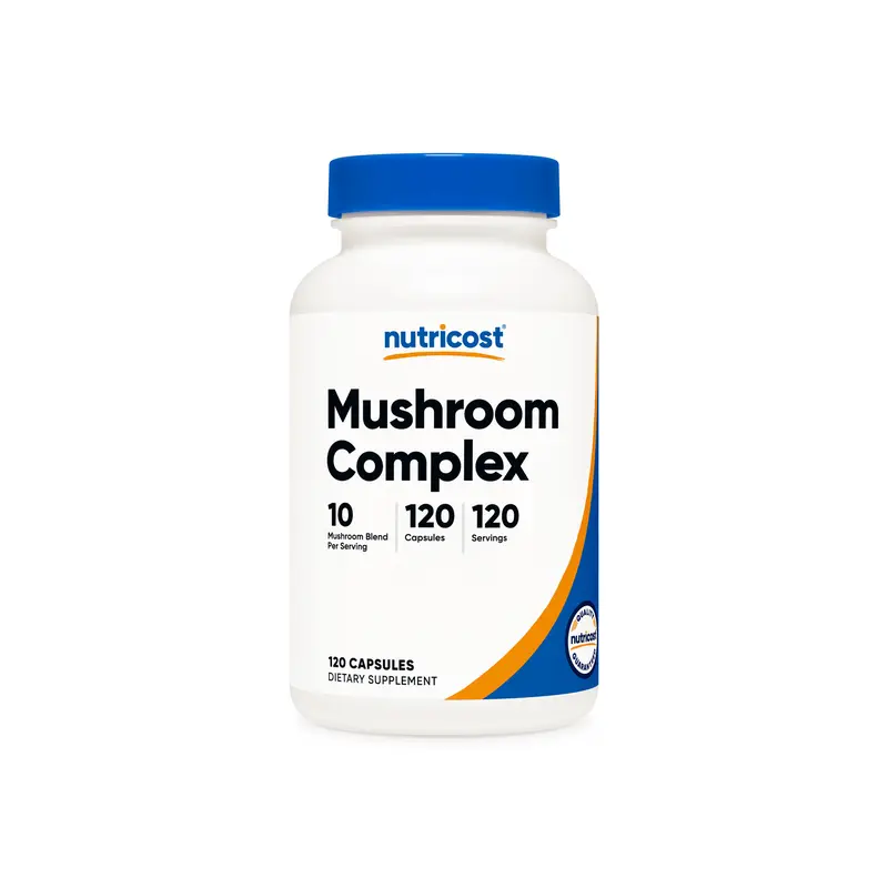 Nutricost Mushroom Complex Capsules (10 Mushroom Blend)
