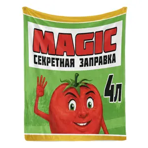 CS2 Mirage Kitchen "Magic" Tomato Sauce Easter Egg Blanket  Soft Funny Throw Blanket Cozy Lightweight Plush Portable Cover Blanket For Sofa,Warm Gift For Birthday,Christmas,Multiple Blanket