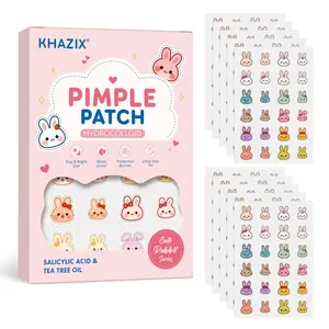 Rabbit-Shaped Acne Patches, Non-Irritating, Breathable, Makeup Covering, Alcohol-Free, Odorless, Daily Facial Care, 48/120/240 Pieces