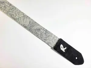 Japanese Wave Ukulele Strap - Ocean Ukulele Strap -Handmade - Double Padded-
