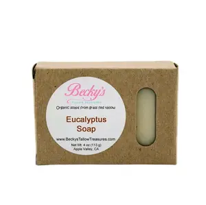 Eucalyptus Organic Soap from Tallow