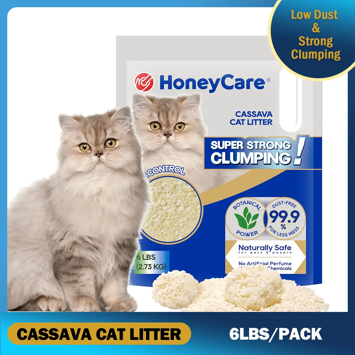 Cassava Cat Litter - 6lbs