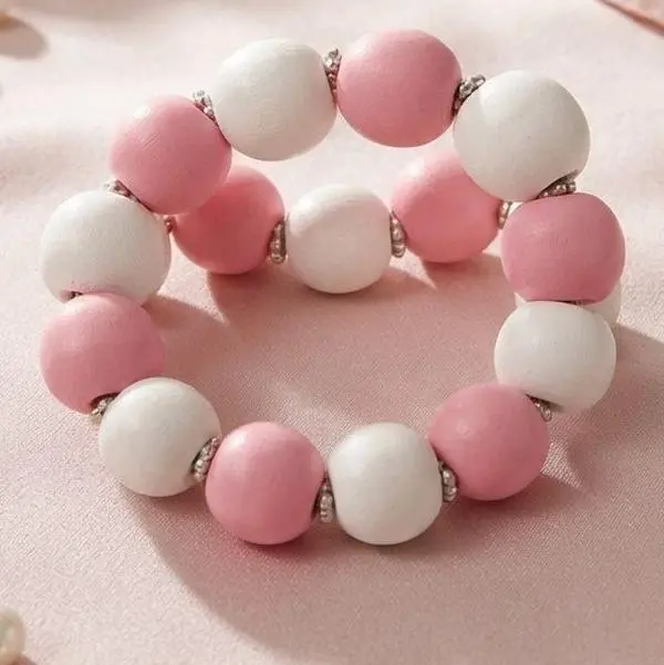 Bubble Gum Bracelet Set Of 2
