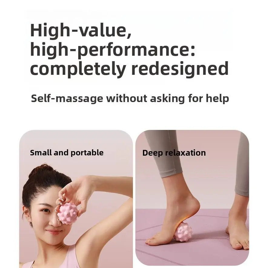 Fascia Ball, Foot Massage Ball, Shoulder & Neck Peanut Ball, Arch & Back Massage, Sole Muscle Relaxation, Yoga massage tool Fascia Ball, Foot Massage Ball, Shoulder & Neck Peanut Ball, Arch & Back Massage, Sole Muscle Relaxation, Yoga massage tool