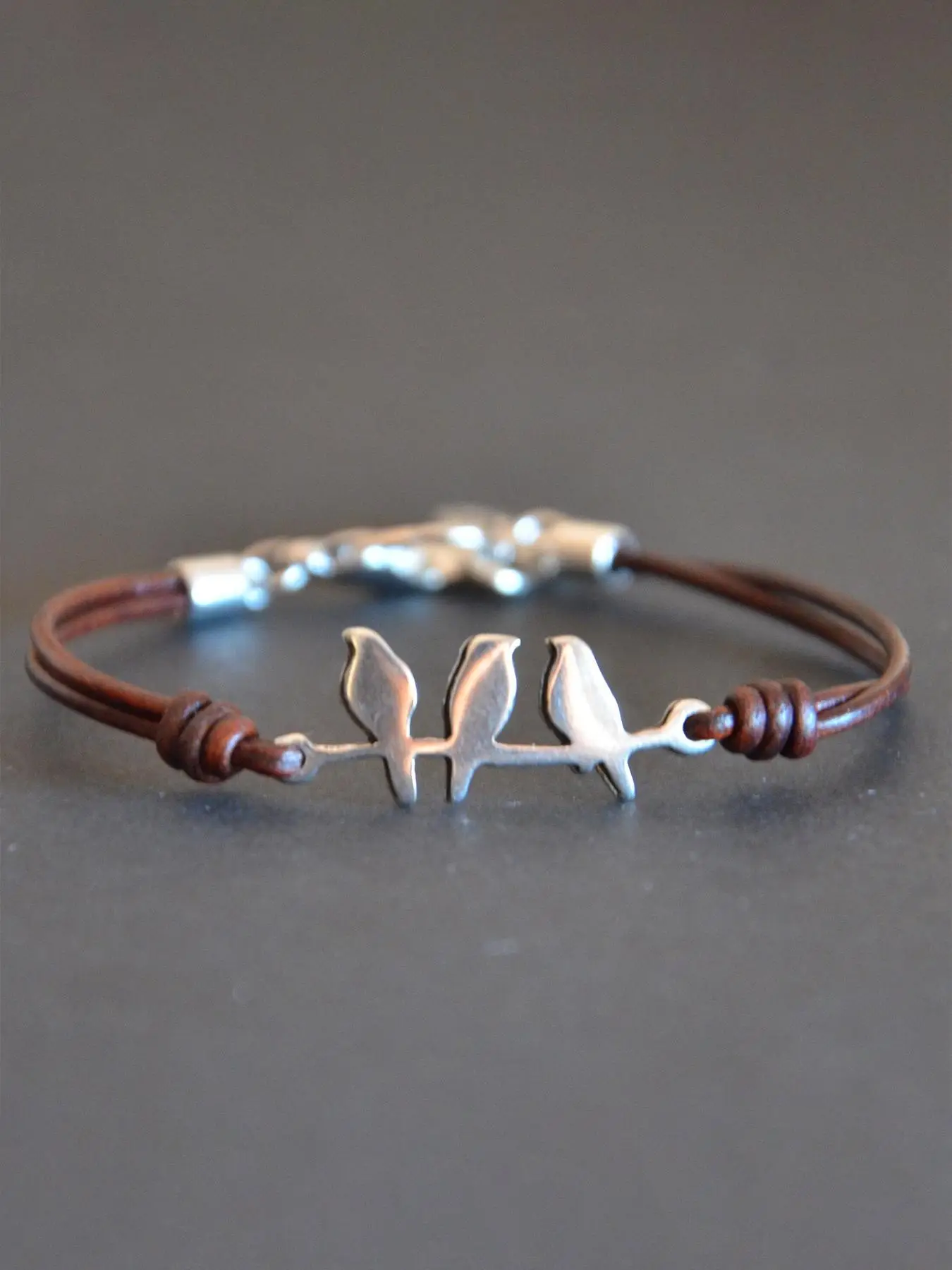 Bird Design Pu Leather Bohemian Bracelets, Fashion Jewelry for Party, Daily Clothing Decor, Trendy All-match & Exquisite Jewelry for Birthday Gift