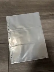 3 Horiz Premium Binder Refill Page, 11 Holes - Office Stationery