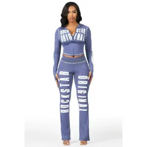 Kamyia Navy Lounge Track Set