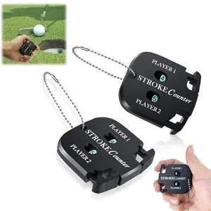 Portable Golf Scorer, Golf Stroke Counter, Lightweight Waterproof Golf Scorer, Golf Training Aid for Players & Coaches