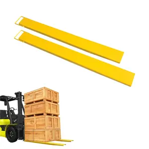 84 Inch Forklift Extensions, 5500 LBS Capacity, 5.5 Inch Width Heavy Duty Pallet Fork Extenders for Forklift & Skid Steer Loaders