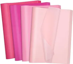 160 Sheets Pink Tissue Paper for Gift Bags 20 X 14 Inches Wrapping Tissue Paper.