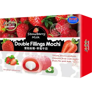 Bamboo House Mochi Double Filling Mochi Strawberry Milk 6.3 oz