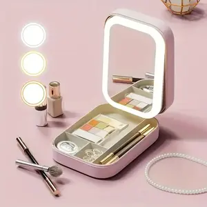 GlamGlow™ LED Travel Makeup Bag 💄✨