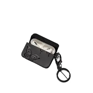 AirPods 1/2/3/Pro 2 Wireless Charging Case Protective TPU Butterfly Rubik's Cube Case Headphone Audio