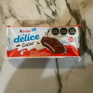 kinder delice chocolate 10 Pieces (390g) Ferrero Kinder Delice Milk & Cacao Chocolate 10-pcs