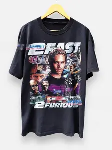The 2 Fast 2 Furious Paul Walker Shirt, Unisex T-Shirt Sweatshirt Hoodie, Shirt For Men Women, Vintage tee MT012