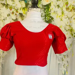 Straching blouse Slim-fitting