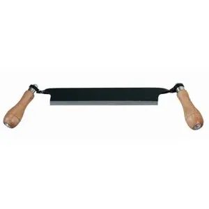 212 MAIN TMB-13DS 13 in. Heavy-Duty Straight Draw Shave Tool - Steel Cutting Blade, Wood Handle, Secure Grip for Debarking Logs (Leisure & Outdoor Recreation Equipment)