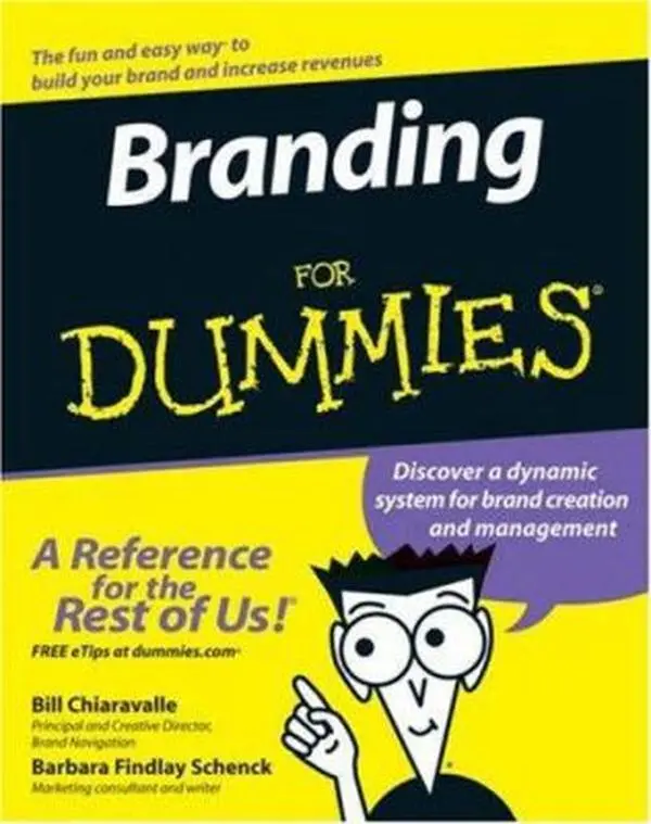 USED Book - Branding For Dummies (For Dummies Series) by Bill Chiaravalle (Paperback) - english