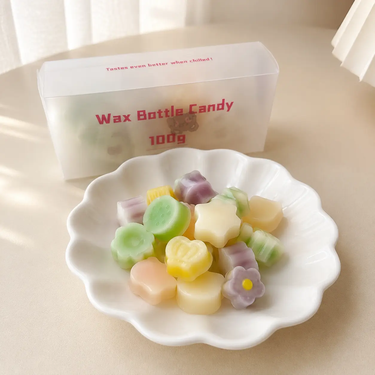 Wax Bottle Candy Variety Pack, 3.5 oz Box, Multiple Fruit Flavors, Juicy Filled Sweet Snacks, Fun Candy Collection for Sharing and Gifting