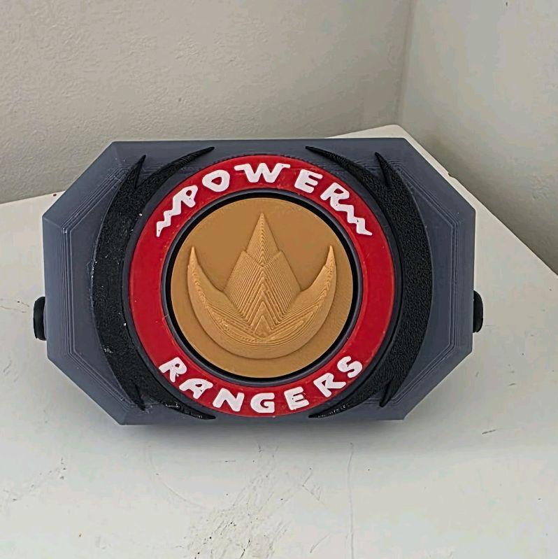 Power Rangers 3D Printed Morpher with Interchangeable Coins Collectible Display Collectible Figure