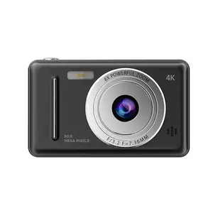 Point & Shoot Cameras 4K 50.0 Mega Pixels 8X Powerful Zoom Digital Camera for Photography