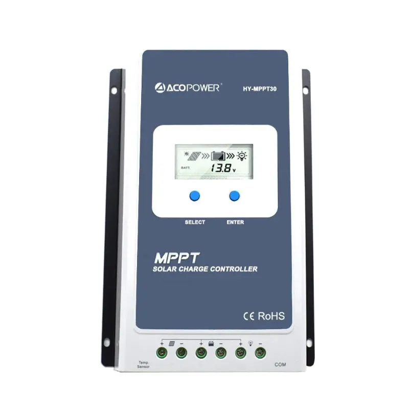 ACOPower HY-MPPT30 MPPT Solar Charge Controller with LCD Display