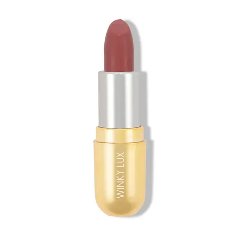 Winky Lux Matte Lip Velour Lipstick | Intensely Pigmented Lightweight Matte Lipstick with Vitamin E, Plush Velvet Texture, Vanilla Flavor