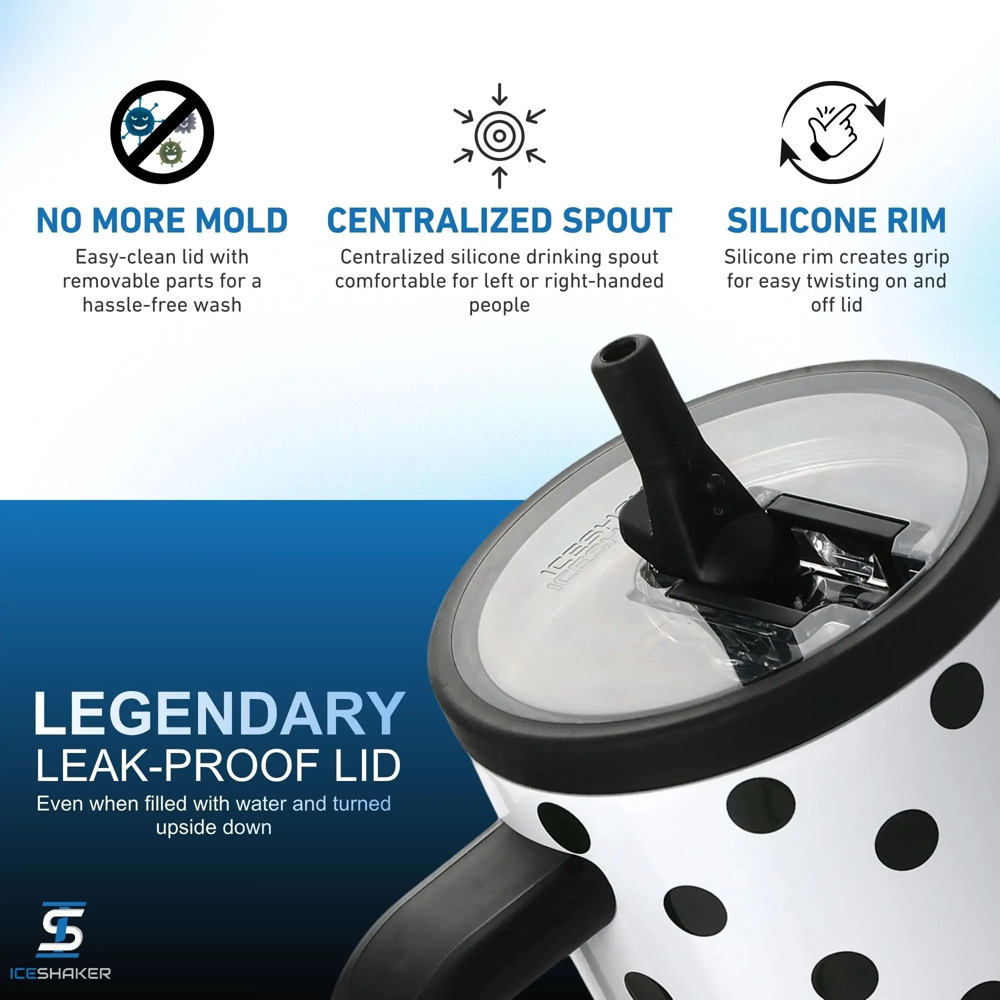 Ice Shaker Legend Series Stainless Steel Shaker Bottles Ice Shaker Legend Series Stainless Steel Shaker Bottles