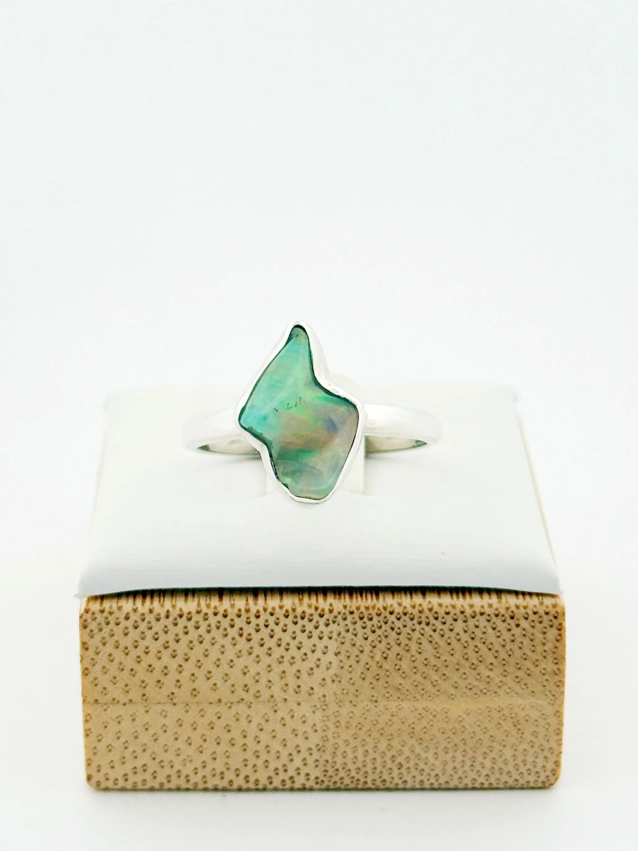 Ethiopian Fire Opal Ring