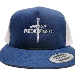Christian Religious Adjustable Snapback Flat Bill Hat - Mesh Material Sports & Outdoor Cap