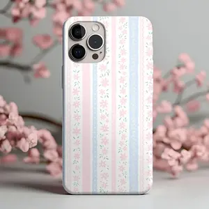 Coquette Floral iPhone Case | Love Shack Fancy Inspired Phone Cover for Samsung Galaxy, Girly Aesthetic Gift B
