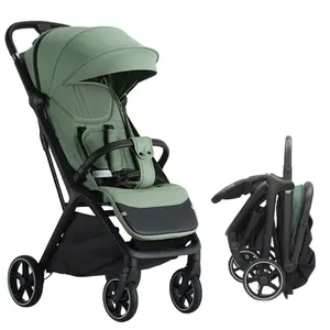 2 in 1 Baby Stroller,Effortless Gravity Fold & One-Hand Magic - All-Terrain Reclining Stroller for Toddlers (1-4 Years)