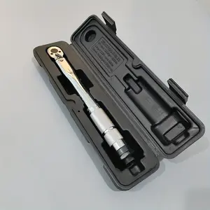Adjustable Torque Wrench, Pre-Set Adjustable Wrench, 1/4 Inch Drive, Durable Construction, Ideal for Mechanics & DIY Projects