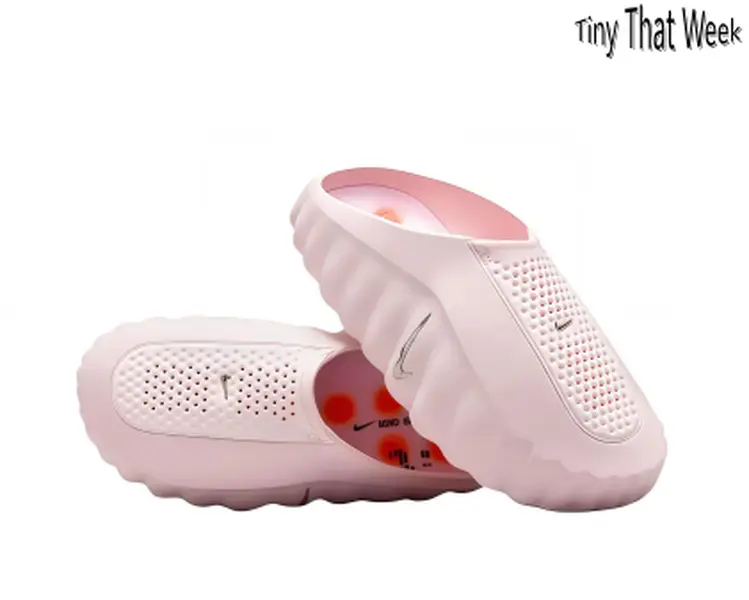 Pastel Pink Open-Toe Mules with Ergonomic Arch Support – Flexible Rubber Outsole, Cushioned Insole & Ventilated Mesh Lining, Stylish Lounge Slippers Perfect for Home & Light Outdoor Use