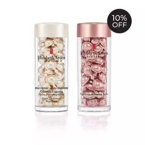 Elizabeth Arden Hyaluronic Acid + Peptides and Retinol + HPR Ceramide Capsules Serum Set - 120 Piece