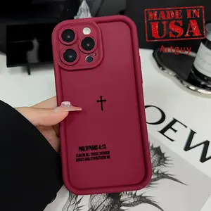 Phone case for iPhone 16 Pro Max 15 Plus 16E 14 13 12 11 XS XR Faithful Tech Advanced fashion gift Full Body Protection Shockproof Soft Silicone Cover