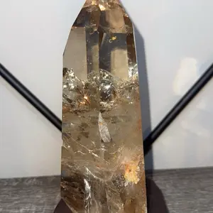 Smokey Citrine Tower w/ stand