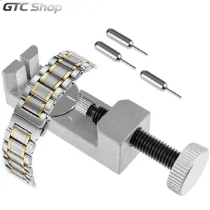 Universal Watch Link Remover & Adjuster, Portable Metal Strap Repair Tool, Practical Disassembly Accessory, Multi-use Resizer for Watch Bands and Metal Bracelets, Essential Hand Tool for Daily Watch Maintenance