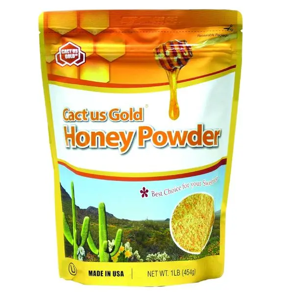 Natural Sweet Flavor Cactus Gold Honey Powder, 16 oz Unit, Versatile Beverage Staple for Cooking Essentials