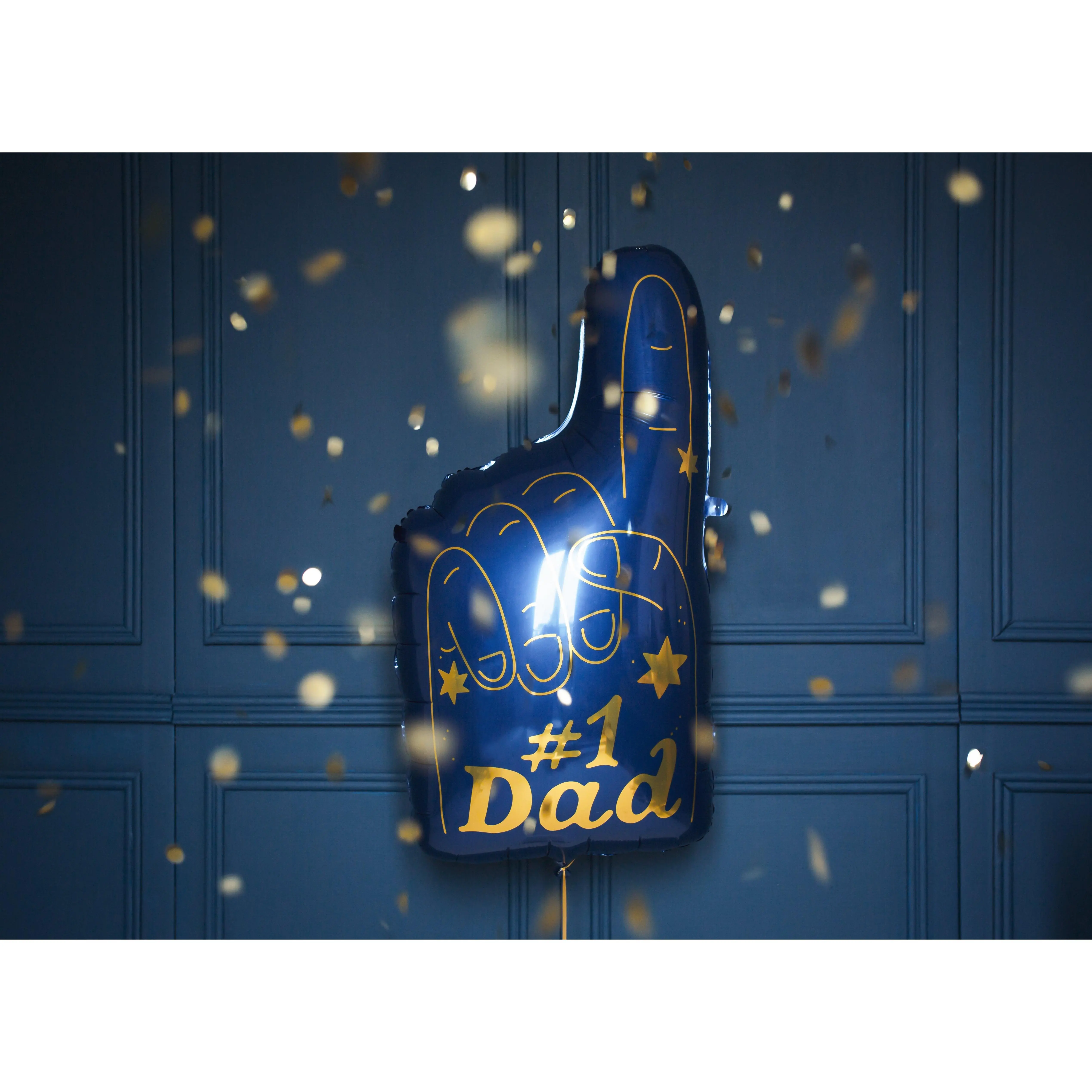 32" Number 1 Dad Mylar Balloon