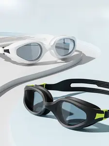 Crystal Clear Swim Goggles 2-Pack – Fog-Free No Leak Unisex Fit for Pool Beach Swimming Gear