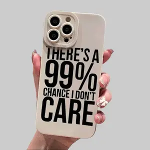 Slogan Graphic Phone Case, Fashion Phone Protective Case, Full Coverage Shockproof Phone Cover Compatible With iPhone 16/15/14/13/12/11/XS/XR/X/7/Mini/Plus/Pro/Max, Durable, Protector