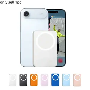 15W Wireless Fast Charging 5000mAh Magnetic Wireless Power Bank,  Portable Charger Compatible with iPhone 17 16 15 14 13 12 Series Plus Pro Max
