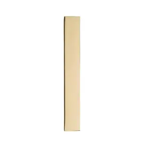 212 MAIN Polished Brass Metal Wall House Number (1-5 in.), Home Improvement Sign, Home Decor Products, Signs