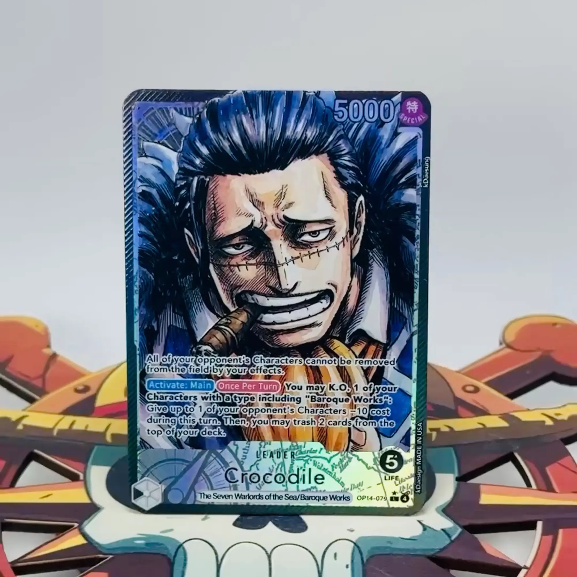 OP14 - B Croc - Manga Face