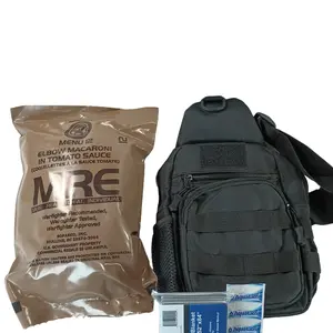 Compact Bug Out Bag Survival Kit – Veteran Assembled – MRE, Blanket & Water Tabs